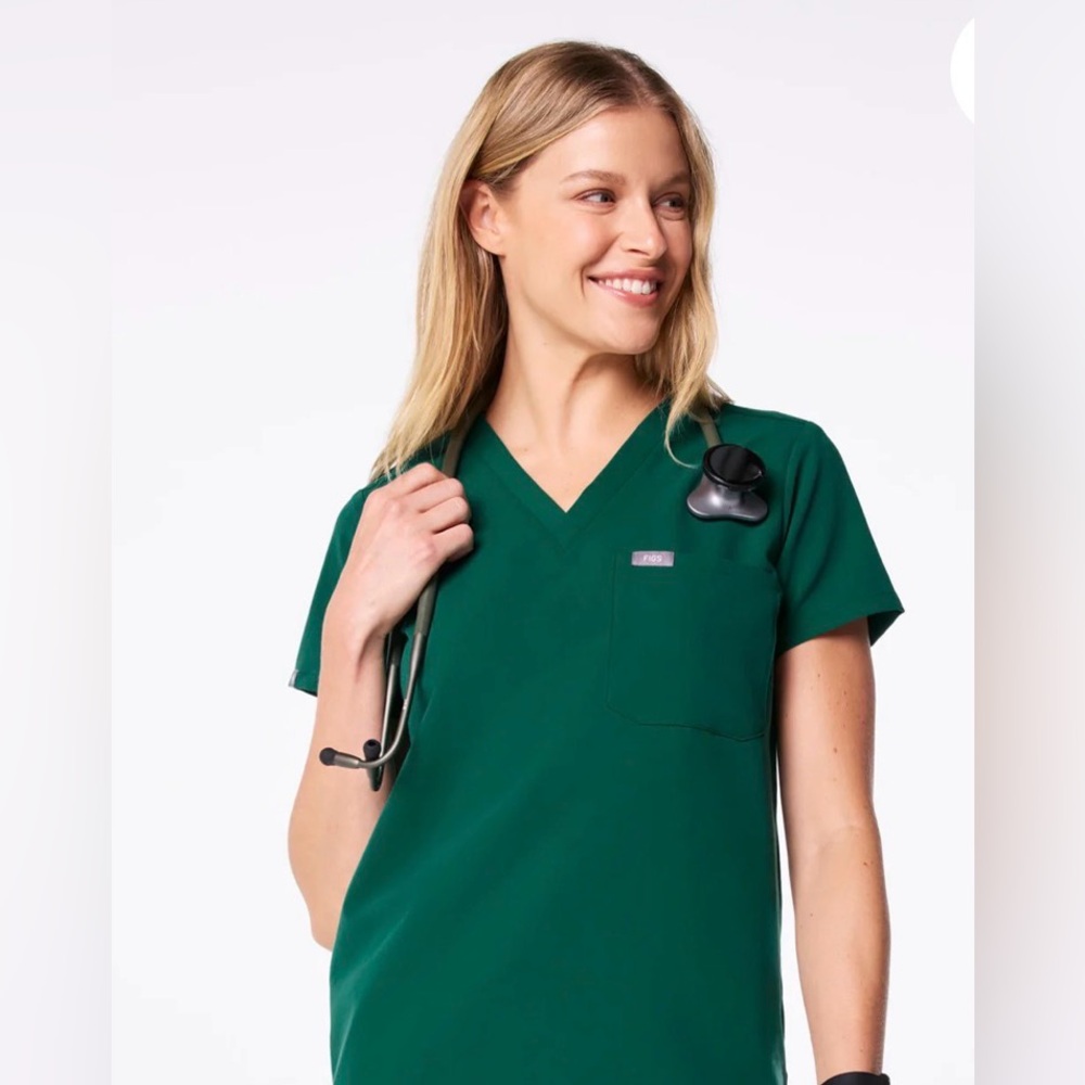 Figs Limited Edition Hunter Green Scrub Set